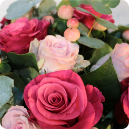 Candice, bouquet de roses, livraison fleurs Nancy