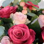Candice, bouquet de roses, livraison fleurs Nancy