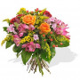 Fleurs anniversaire en bouquet  pour un joyeux anniversaire - livraison gratuite -  petit bouquet de fleurs Smile