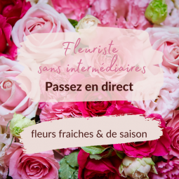 Bouquet du fleuriste tons roses livraison interflora Nancy