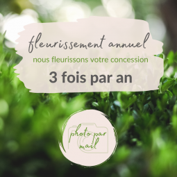 Fleurissement de tombe