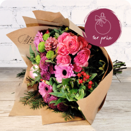 Bouquet fleuriste Noel livraison nancy