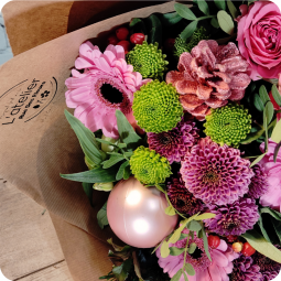 Bouquet fleuriste Noel livraison nancy