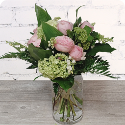 Clochette, bouquet de muguet et rose, livraison muguet nancy