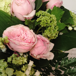 Clochette, bouquet de muguet et rose, livraison muguet nancy