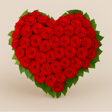 Fleurs deuil, deces et enterrement Nancy par fleuriste Interflora : Amour - coeur de roses rouges Fleurs deuil, deces et enterrement Nancy par fleuriste Interflora : Amour - coeur de roses rouges