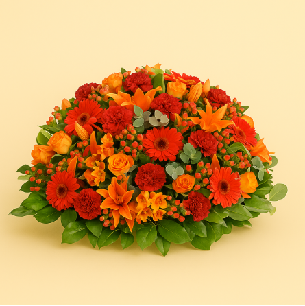 Fleurs deuil, deces et enterrement Vandoeuvre par fleuriste Interflora hélé, coussin rond de fleurs cérémonie Fleurs deuil, deces et enterrement Vandoeuvre par fleuriste Interflora hélé, coussin rond de fleurs cérémonie
