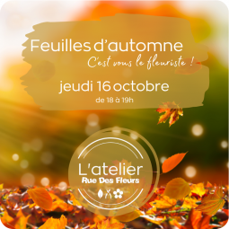 Atelier fleurs nancy