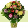 Fleurs anniversaire en bouquet  pour un joyeux anniversaire - livraison gratuite -  bouquet de fleurs Pétillante