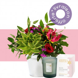 Fleuriste Nancy : Miranda & sa bougie parfumée