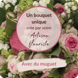 Bouquet du fleuriste muguet - fleuriste muguet à Nancy