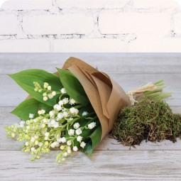 Gri-gri, bouquet de brins de muguet - fleuriste muguet à Nancy