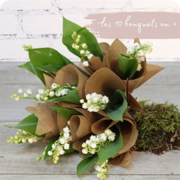 Brin solo, bouquet de 1 brin de muguet - fleuriste muguet à Nancy