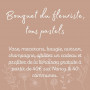 Bouquet du fleuriste tons pastels - livraison interflora Nancy