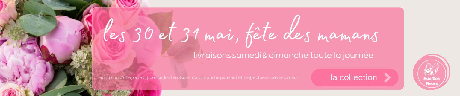 Fête des mamans fleuriste nancy